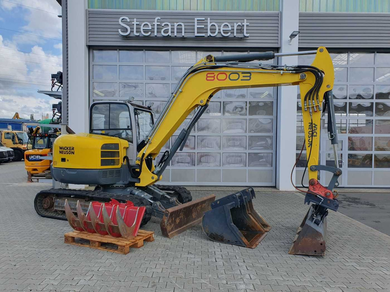 Wacker 8003 / MS08 / nur 4.035h / 2014 / Löffelpaket - Crawler excavator: picture 1 Wacker 8003 / MS08 / nur 4.035h / 2014 / Löffelpaket - Crawler excavator: picture 1