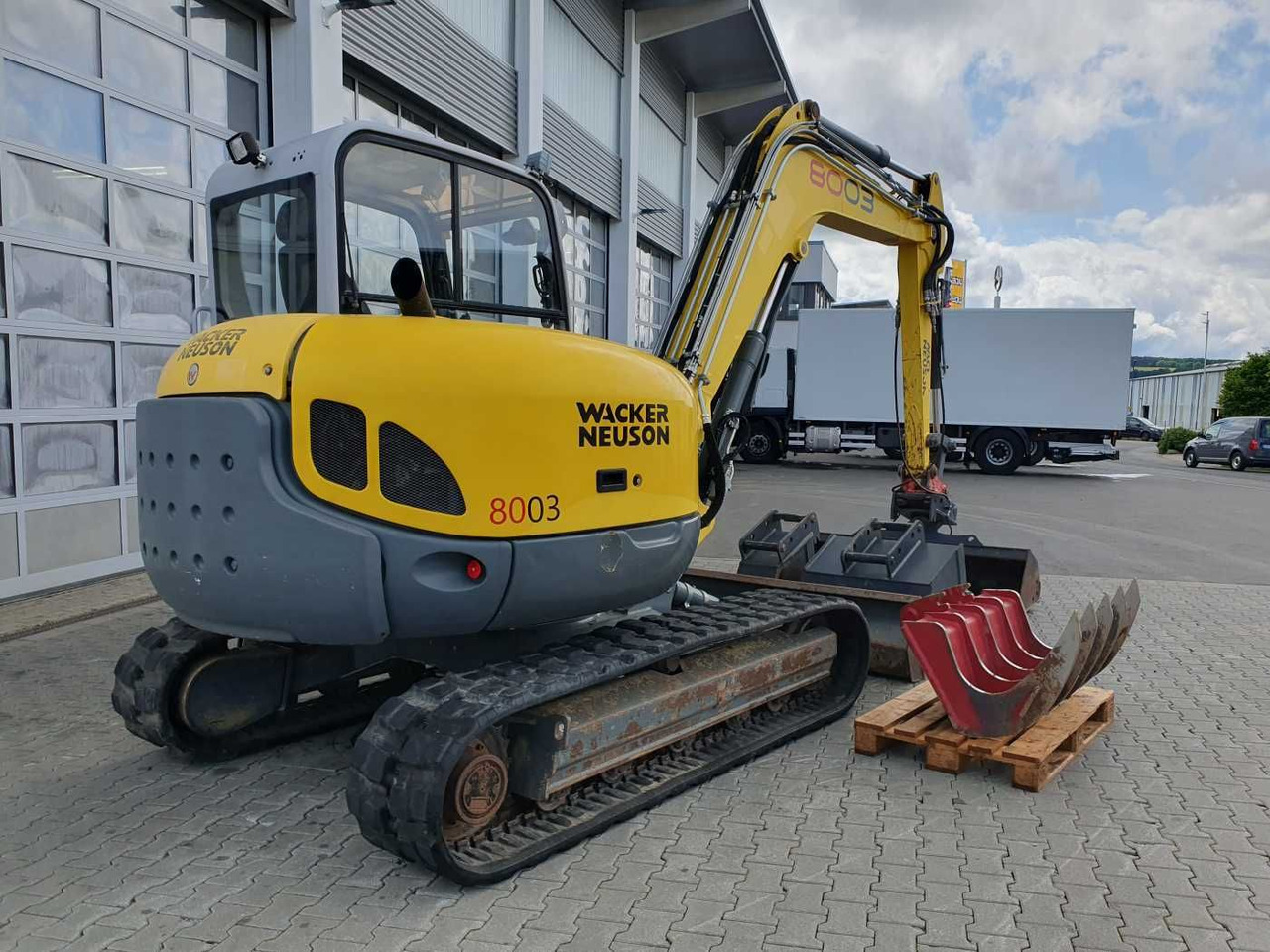 Wacker 8003 / MS08 / nur 4.035h / 2014 / Löffelpaket - Crawler excavator: picture 4 Wacker 8003 / MS08 / nur 4.035h / 2014 / Löffelpaket - Crawler excavator: picture 4