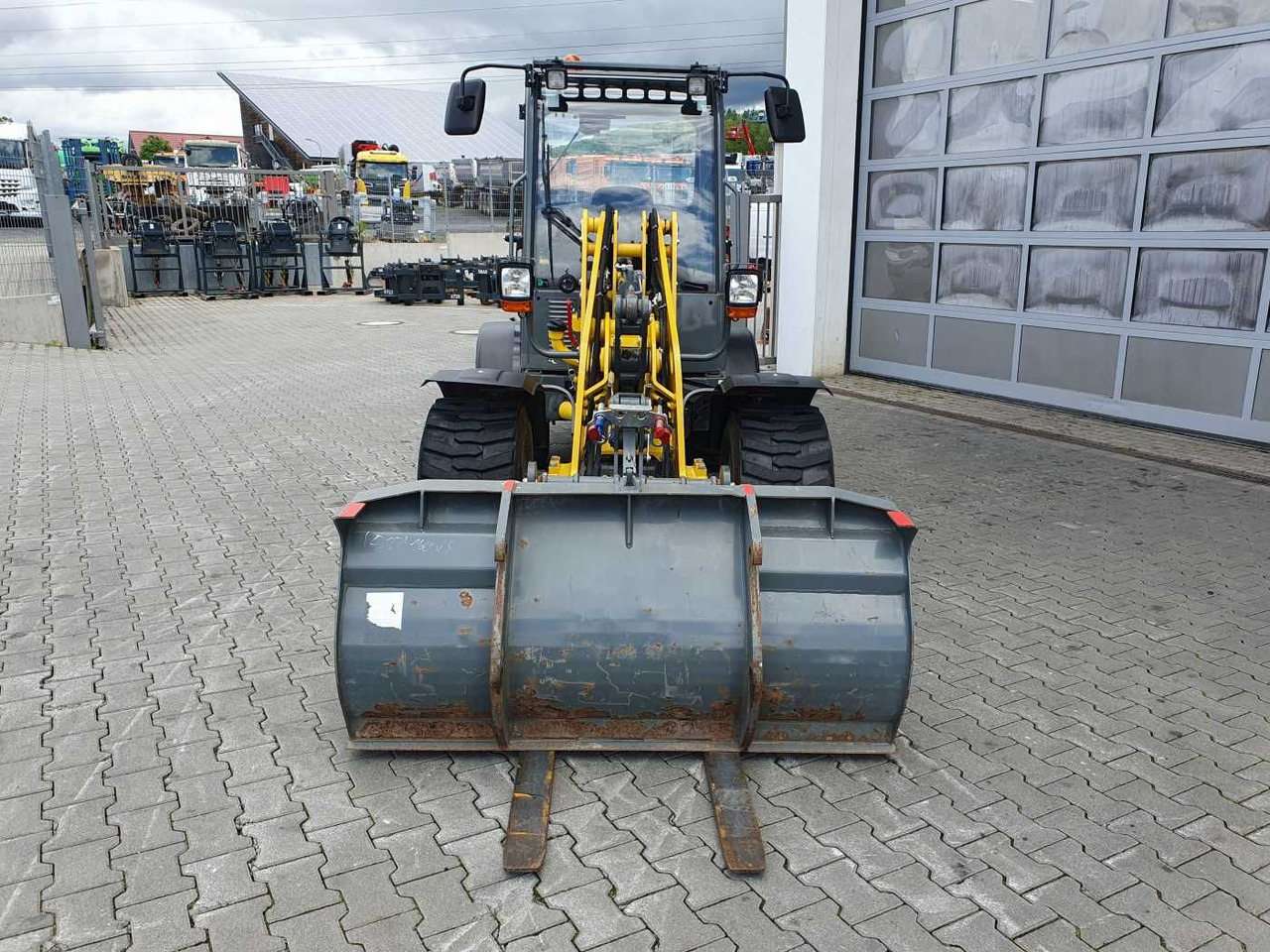 Wheel loader Wacker WL34 (RL40) / Schaufel + Gabel / nur 743h / 62PS: picture 9
