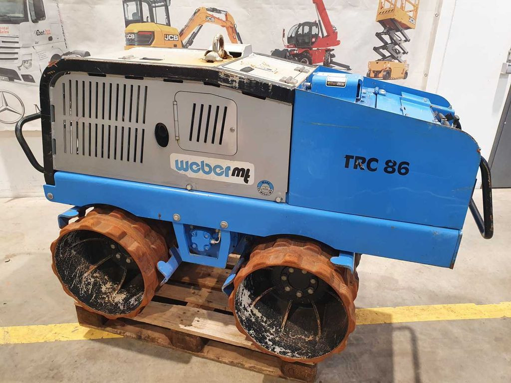 Weber TRC 86 Grabenwalze / 2020 / Funk / nur 109h - Mini roller: picture 2 Weber TRC 86 Grabenwalze / 2020 / Funk / nur 109h - Mini roller: picture 2