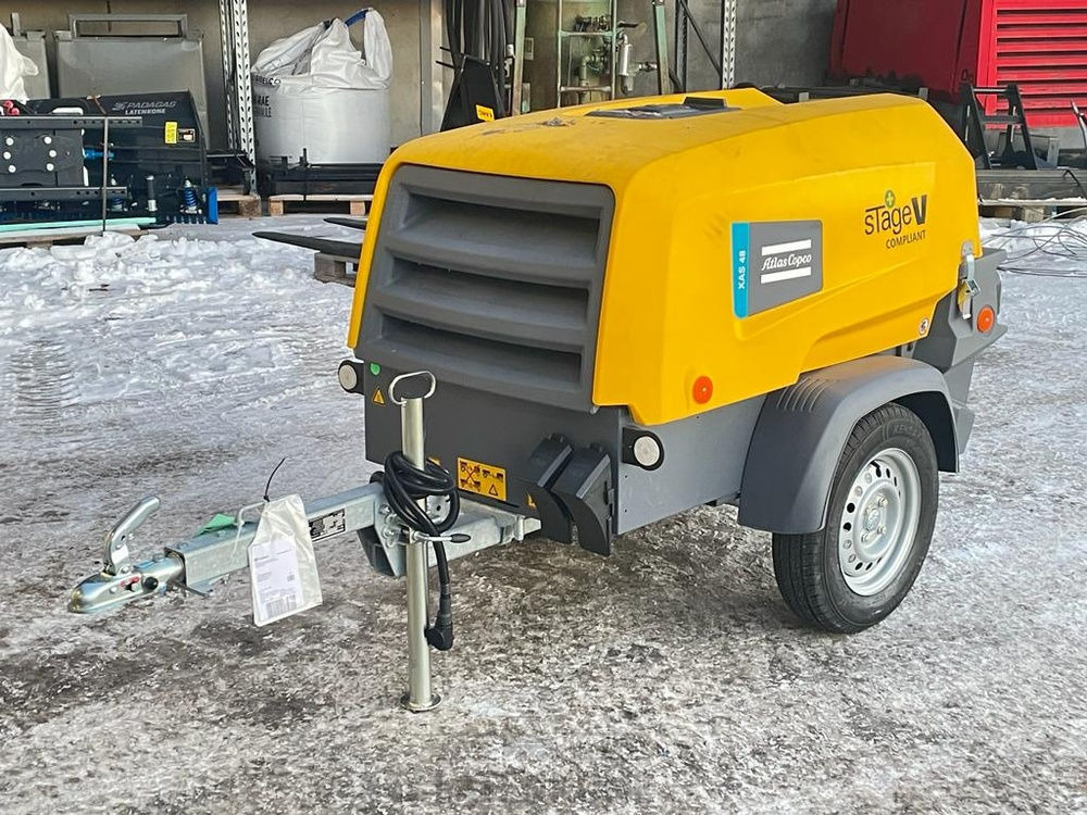 Atlas Copco XAS 48 StV Vaunukompressori UUSI - Air compressor: picture 1 Atlas Copco XAS 48 StV Vaunukompressori UUSI - Air compressor: picture 1