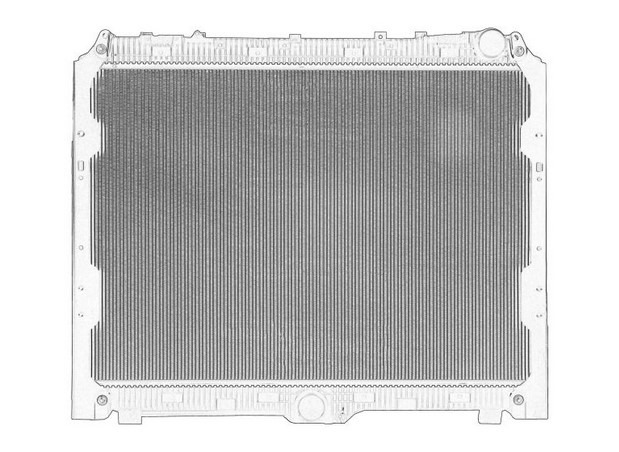 MERCEDES-BENZ OE Cooling Radiator A9615002700 - Radiator for Truck: picture 2 MERCEDES-BENZ OE Cooling Radiator A9615002700 - Radiator for Truck: picture 2
