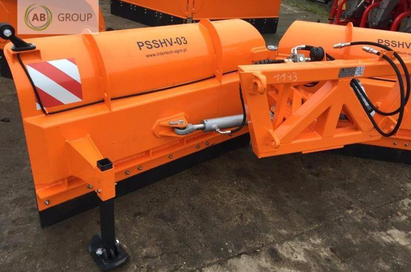 Inter-Tech hydraulic plough PSSHV-03, OPV12, 3.15m ON STOCK - Snow plough for Agricultural machinery: picture 4 Inter-Tech hydraulic plough PSSHV-03, OPV12, 3.15m ON STOCK - Snow plough for Agricultural machinery: picture 4