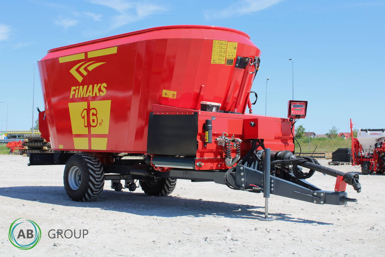 TMR Mixer Fimaks FMV 16m³ - demo - Forage mixer wagon: picture 1 TMR Mixer Fimaks FMV 16m³ - demo - Forage mixer wagon: picture 1