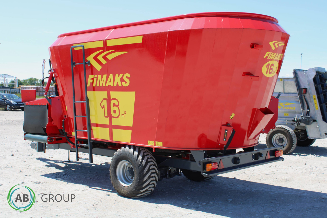 TMR Mixer Fimaks FMV 16m³ - demo - Forage mixer wagon: picture 4 TMR Mixer Fimaks FMV 16m³ - demo - Forage mixer wagon: picture 4