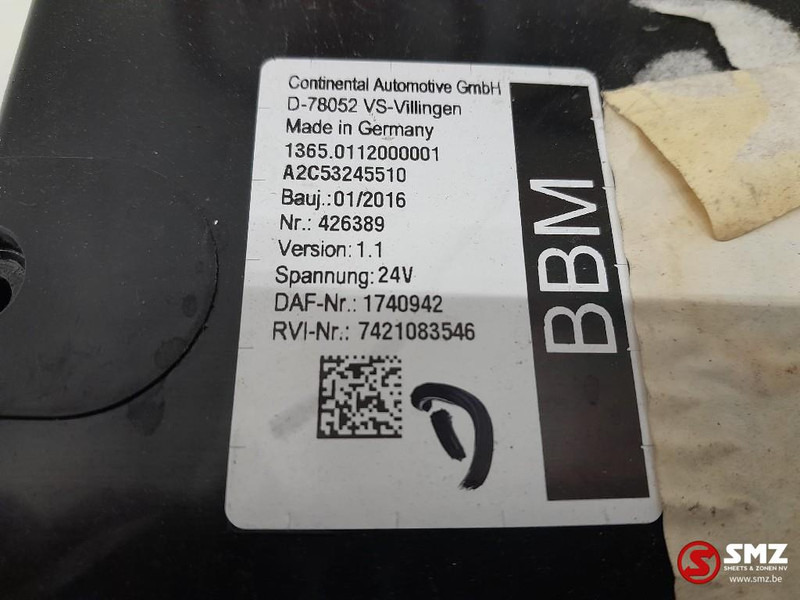 ECU for Truck DAF Occ ECU BBM regeleenheid DAF: picture 6 ECU for Truck DAF Occ ECU BBM regeleenheid DAF: picture 6