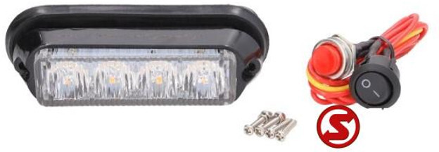 Diversen Flitser 12/24V LED oranje - Lights/ Lighting for Truck: picture 1 Diversen Flitser 12/24V LED oranje - Lights/ Lighting for Truck: picture 1