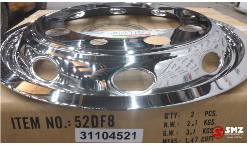 Diversen Occ Wieldop RVS America simulator 22.5 vooras - Rim for Truck: picture 2 Diversen Occ Wieldop RVS America simulator 22.5 vooras - Rim for Truck: picture 2