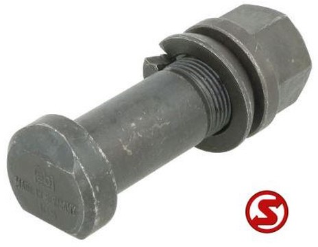 Diversen Wielbout M22x1.5 91mm + moer - Wheel bolt for Truck: picture 1 Diversen Wielbout M22x1.5 91mm + moer - Wheel bolt for Truck: picture 1