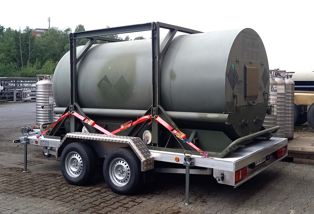 CRYOBASE Gas tank cryogenic trailer used for nitrogen, oxygen, argon - Tanker trailer: picture 3 CRYOBASE Gas tank cryogenic trailer used for nitrogen, oxygen, argon - Tanker trailer: picture 3