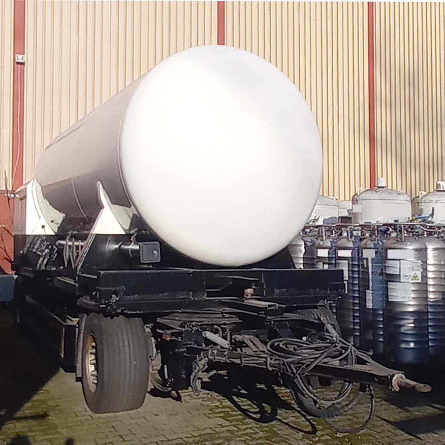 GOFA Tank trailer for oxygen, nitrogen, argon, gas, cryogenic - Tanker semi-trailer: picture 1 GOFA Tank trailer for oxygen, nitrogen, argon, gas, cryogenic - Tanker semi-trailer: picture 1