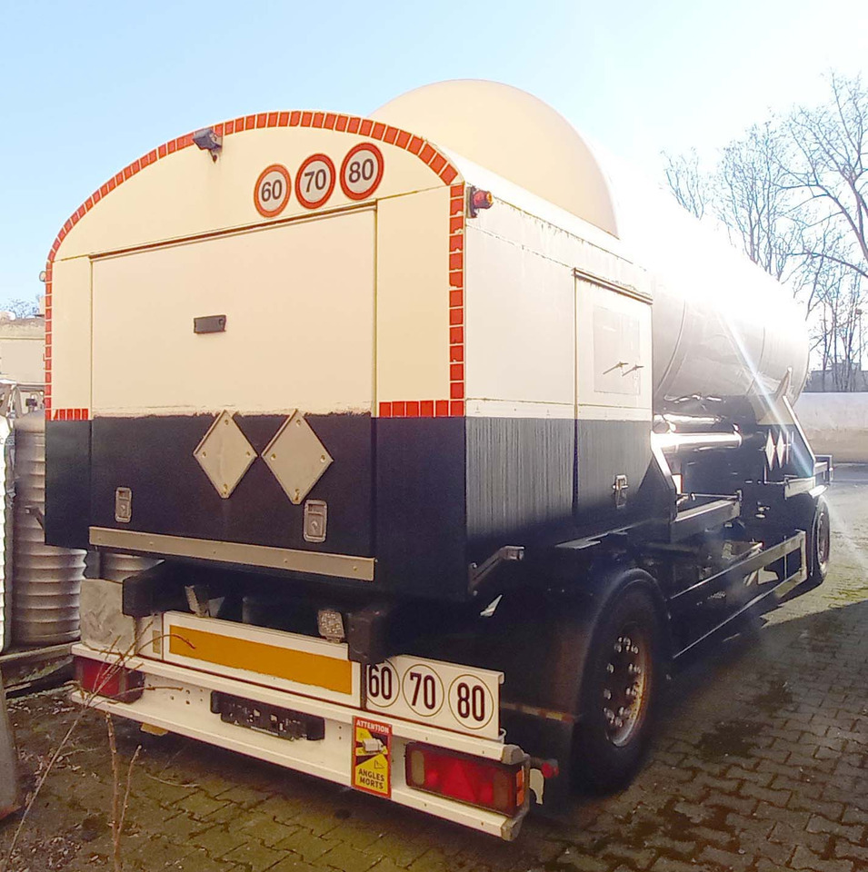 GOFA Tank trailer for oxygen, nitrogen, argon, gas, cryogenic - Tanker semi-trailer: picture 5 GOFA Tank trailer for oxygen, nitrogen, argon, gas, cryogenic - Tanker semi-trailer: picture 5