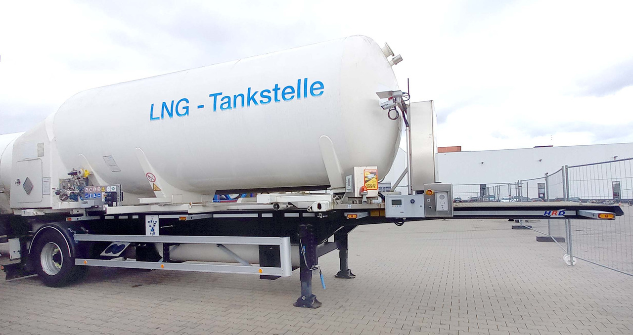 Schwingenschlögel LNG tank filling station Methan Gas Cryogenic tank gas tank - Tanker semi-trailer: picture 1 Schwingenschlögel LNG tank filling station Methan Gas Cryogenic tank gas tank - Tanker semi-trailer: picture 1