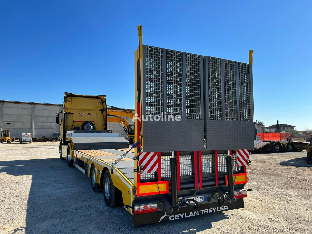 CEYLAN 2 AXLES STANDART & EXTENDABLE LOWBED - Low loader semi-trailer: picture 3 CEYLAN 2 AXLES STANDART & EXTENDABLE LOWBED - Low loader semi-trailer: picture 3