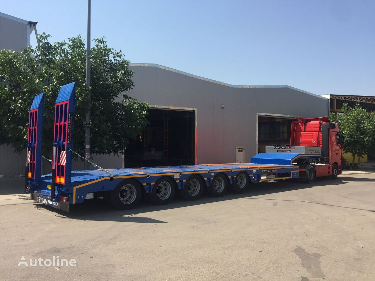 CEYLAN 3 AXLES STANDART & EXTENDABLE LOWBED - Low loader semi-trailer: picture 4 CEYLAN 3 AXLES STANDART & EXTENDABLE LOWBED - Low loader semi-trailer: picture 4