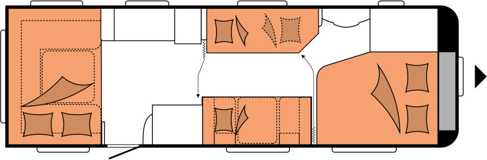 Hobby PRESTIGE 720 UKFe - Caravan: picture 2 Hobby PRESTIGE 720 UKFe - Caravan: picture 2