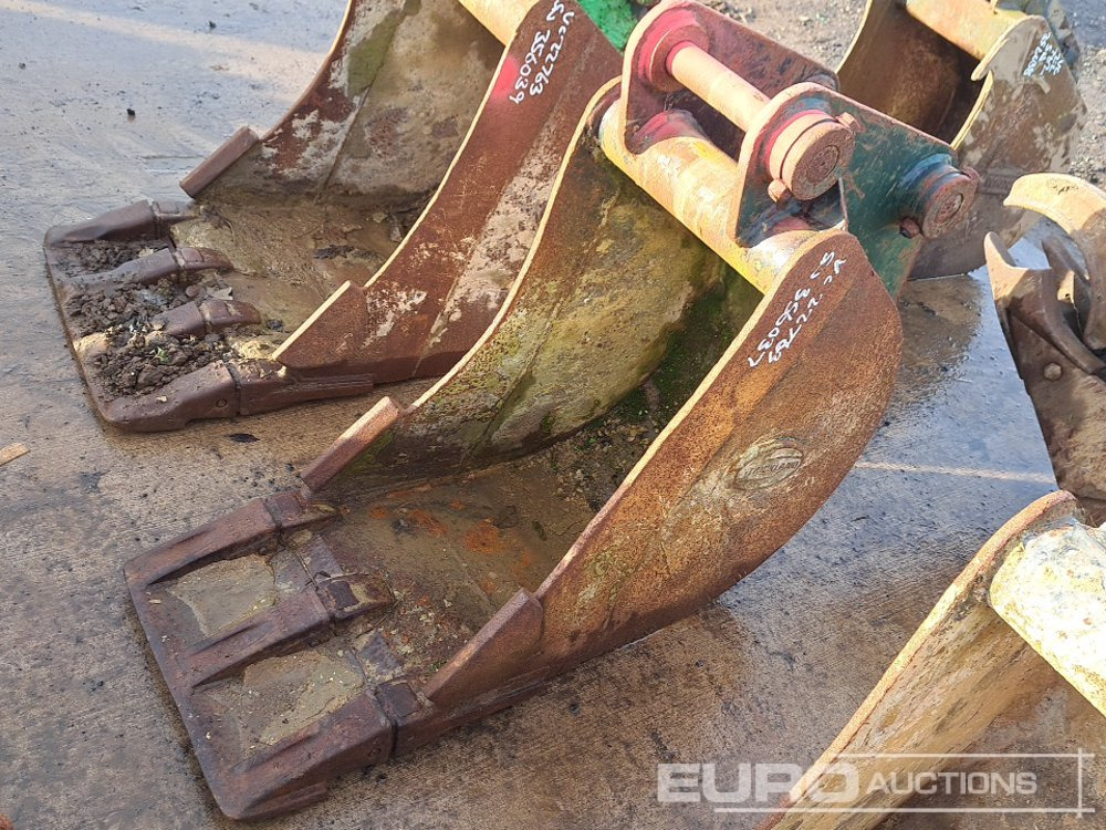 18" Strickland Digging Bucket 45mm Pin to suit 4-6 Ton Excavator - Bucket: picture 1 18" Strickland Digging Bucket 45mm Pin to suit 4-6 Ton Excavator - Bucket: picture 1