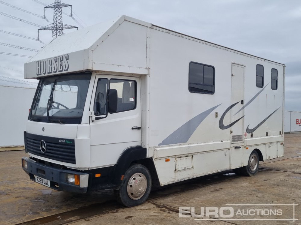 1998 Mercedes 814 - Horse truck: picture 1 1998 Mercedes 814 - Horse truck: picture 1