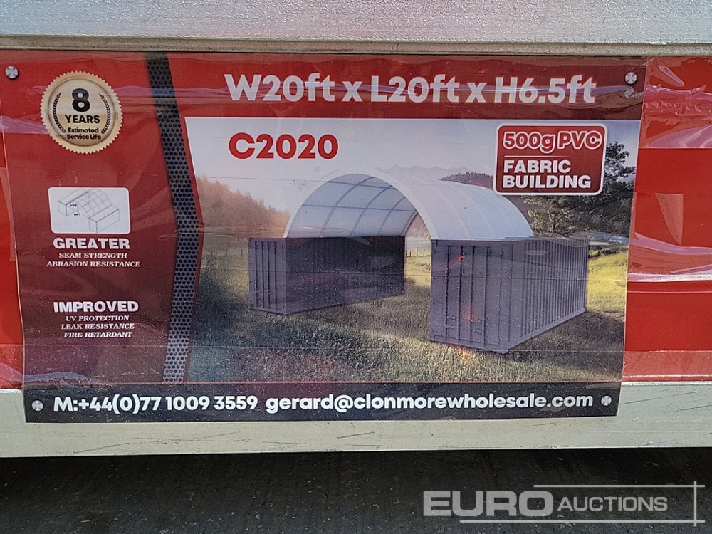 20' x 20' Container Shelter - Construction container: picture 1 20' x 20' Container Shelter - Construction container: picture 1