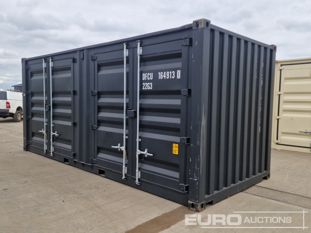 20' x 8' Contaier, 2 Side Doors, 1 End Door (Cannot Be Reconsigned) - Shipping container: picture 3 20' x 8' Contaier, 2 Side Doors, 1 End Door (Cannot Be Reconsigned) - Shipping container: picture 3