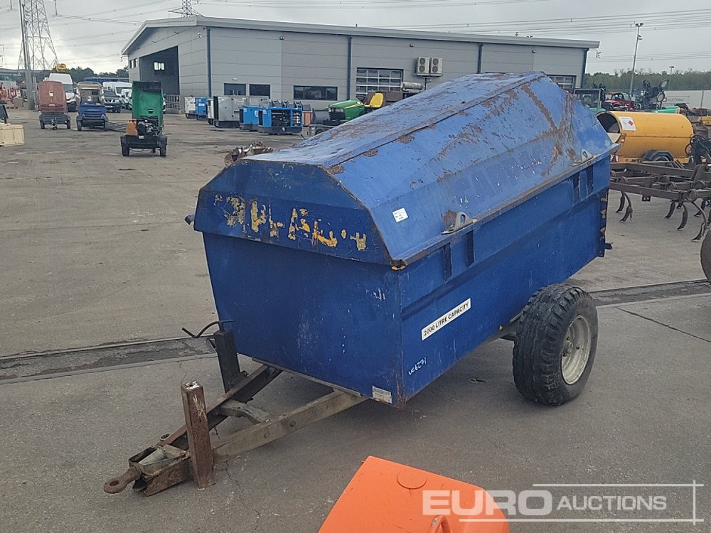 2000 Litre Single Axle Bunded Fuel Bowser - Storage tank: picture 1 2000 Litre Single Axle Bunded Fuel Bowser - Storage tank: picture 1