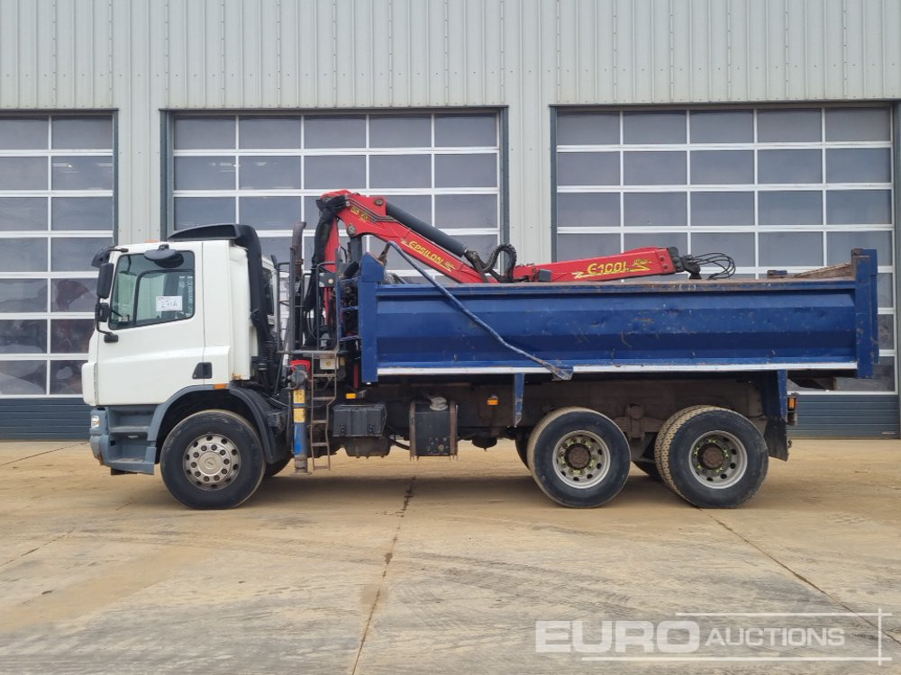 2005 DAF LF55.220 - Tipper, Crane truck: picture 2 2005 DAF LF55.220 - Tipper, Crane truck: picture 2