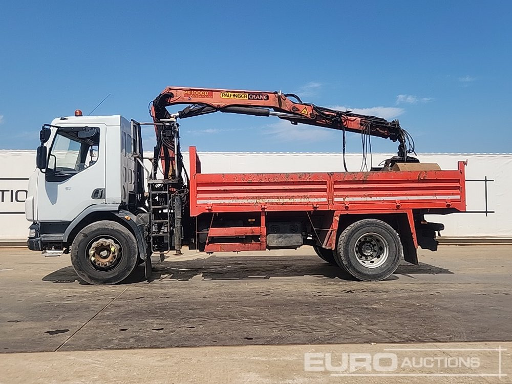 2008 DAF LF - Tipper, Crane truck: picture 2 2008 DAF LF - Tipper, Crane truck: picture 2