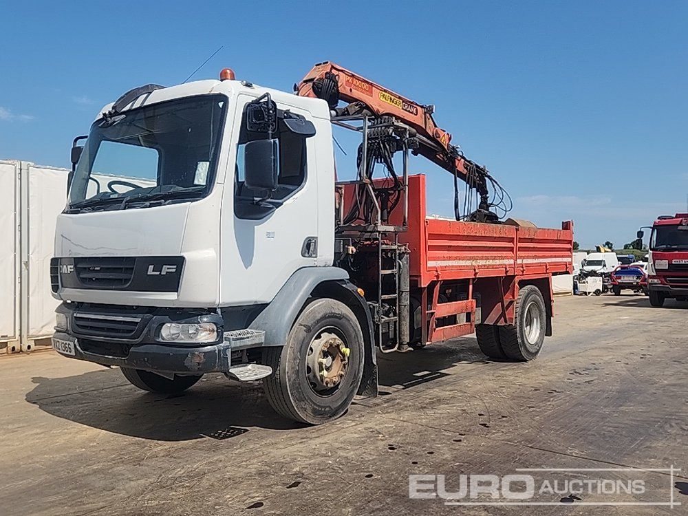 2008 DAF LF - Tipper, Crane truck: picture 1 2008 DAF LF - Tipper, Crane truck: picture 1