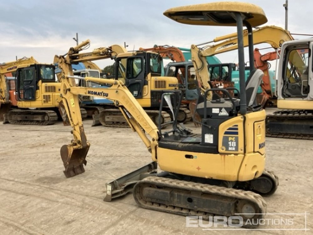2011 Komatsu PC18MR-3 - Mini excavator: picture 4 2011 Komatsu PC18MR-3 - Mini excavator: picture 4