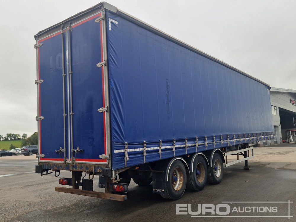 2012 Lawrence David SDC 45' Tri Axle Curtainsider Trailer, BPW Axles - Curtainsider semi-trailer: picture 5 2012 Lawrence David SDC 45' Tri Axle Curtainsider Trailer, BPW Axles - Curtainsider semi-trailer: picture 5