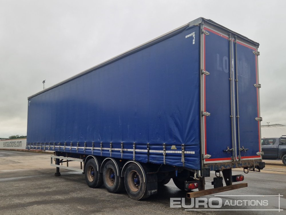 2012 Lawrence David SDC 45' Tri Axle Curtainsider Trailer, BPW Axles - Curtainsider semi-trailer: picture 3 2012 Lawrence David SDC 45' Tri Axle Curtainsider Trailer, BPW Axles - Curtainsider semi-trailer: picture 3
