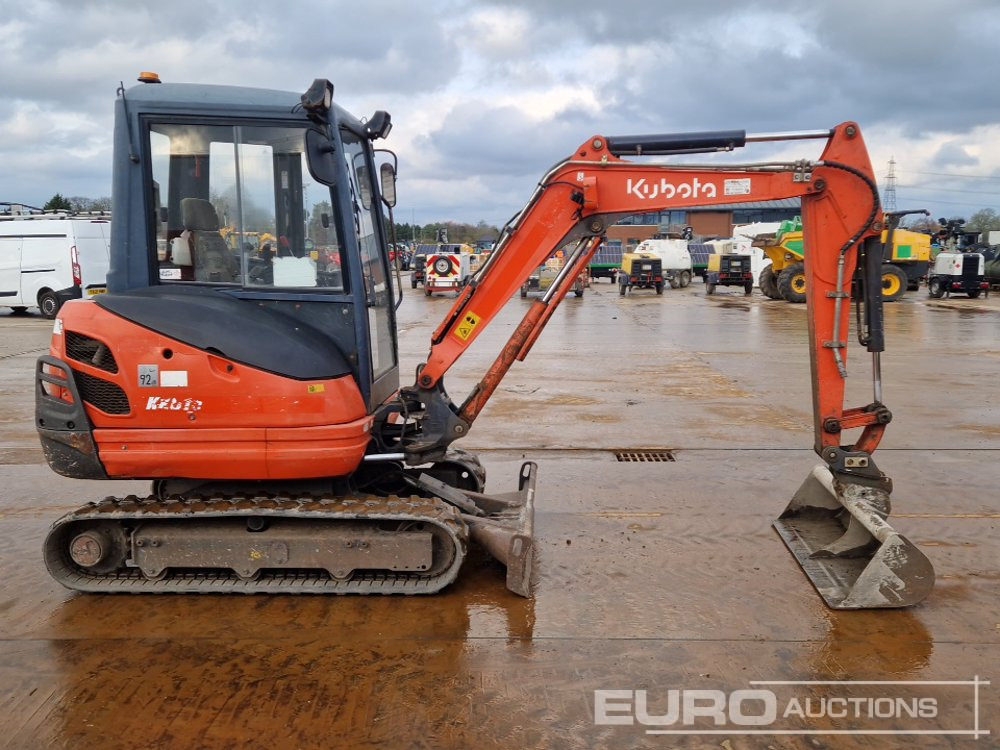 Mini excavator 2013 Kubota KX61-3: picture 6