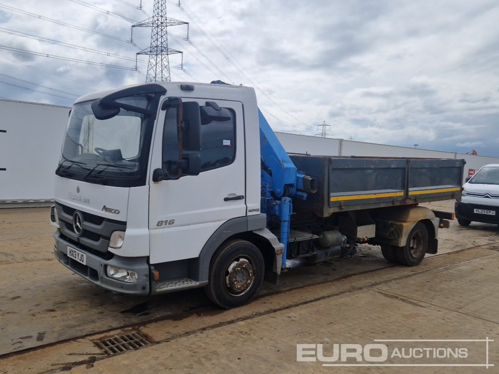 2013 Mercedes Atego 816 - Tipper: picture 1 2013 Mercedes Atego 816 - Tipper: picture 1