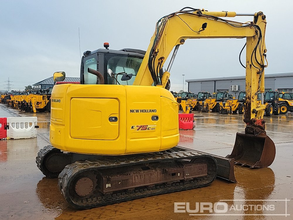 2013 New Holland Kobelco E75CSR - Mini excavator: picture 5 2013 New Holland Kobelco E75CSR - Mini excavator: picture 5