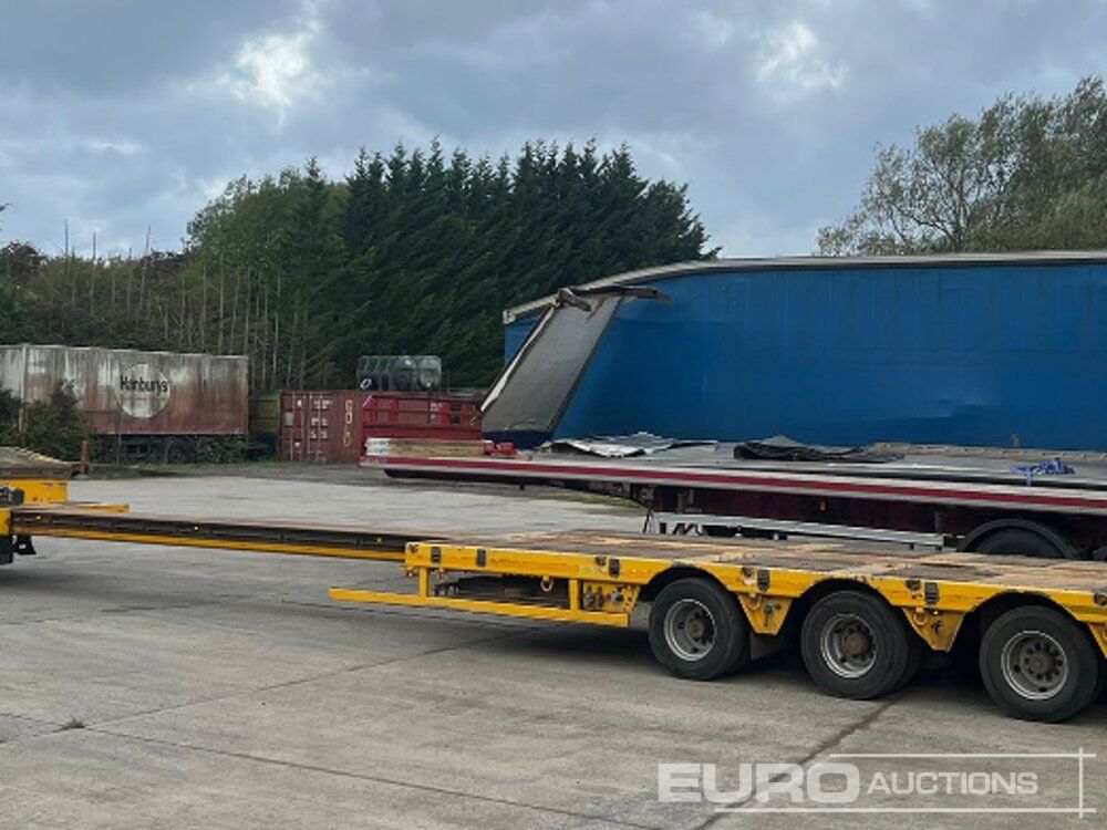 2014 Faymonville 4 Axle Extendable Step Frame Low Loader Trailer, Hydraulic Powered Out Flip Toe Ramps Alloy Neck Ramps, Rear Steering Axles, Sliding Bolster, Alloy insert Ramps - Low loader semi-trailer: picture 1 2014 Faymonville 4 Axle Extendable Step Frame Low Loader Trailer, Hydraulic Powered Out Flip Toe Ramps Alloy Neck Ramps, Rear Steering Axles, Sliding Bolster, Alloy insert Ramps - Low loader semi-trailer: picture 1