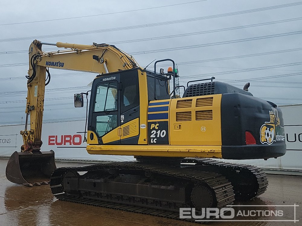 2014 Komatsu PC210LC-10 - Crawler excavator: picture 3 2014 Komatsu PC210LC-10 - Crawler excavator: picture 3