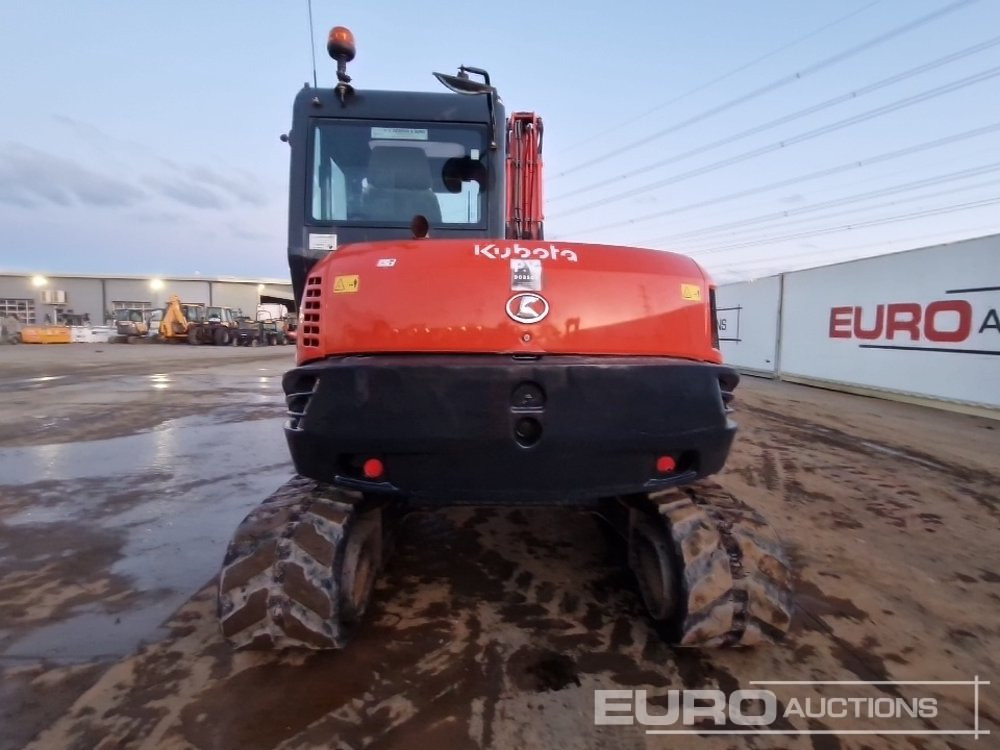 2014 Kubota KX080-4 - Mini excavator: picture 4 2014 Kubota KX080-4 - Mini excavator: picture 4