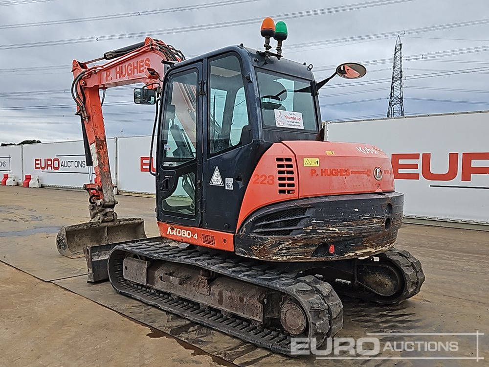 2014 Kubota KX080-4 - Mini excavator: picture 3 2014 Kubota KX080-4 - Mini excavator: picture 3