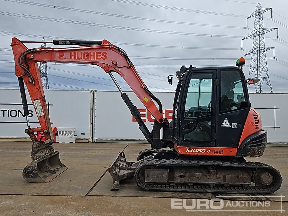 2014 Kubota KX080-4 - Mini excavator: picture 2 2014 Kubota KX080-4 - Mini excavator: picture 2