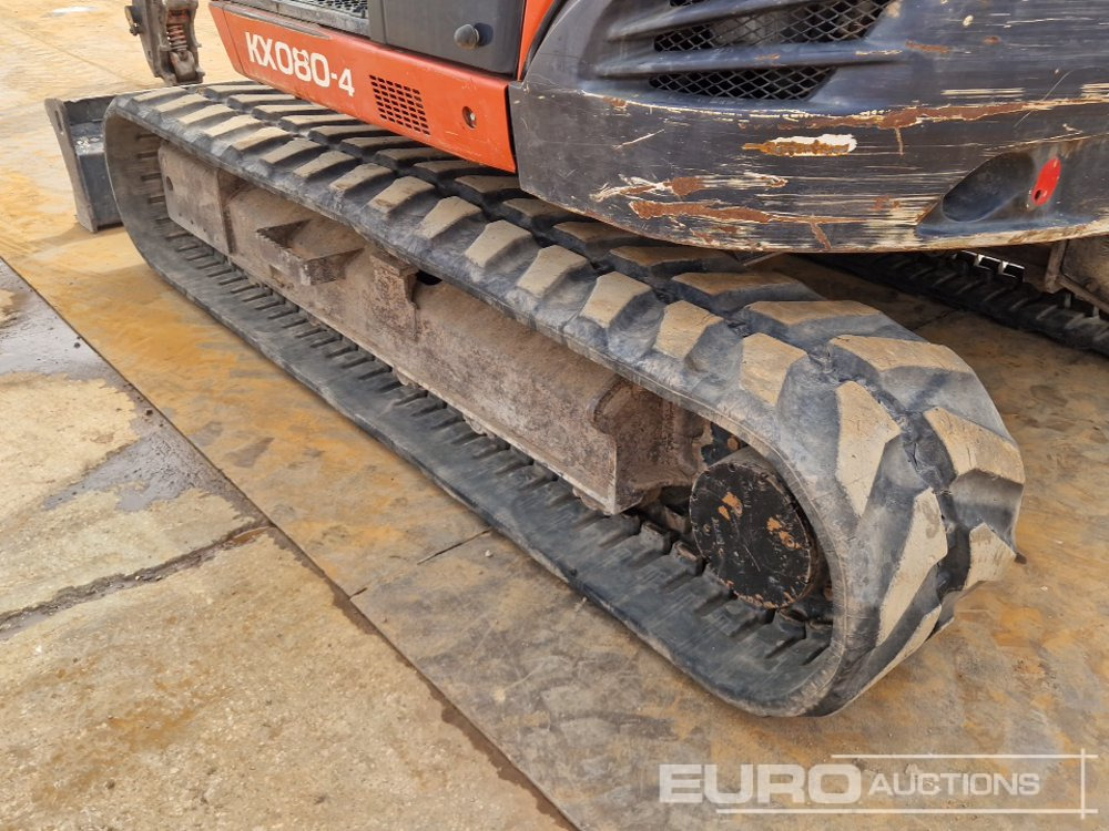 Mini excavator 2015 Kubota KX080-4: picture 13