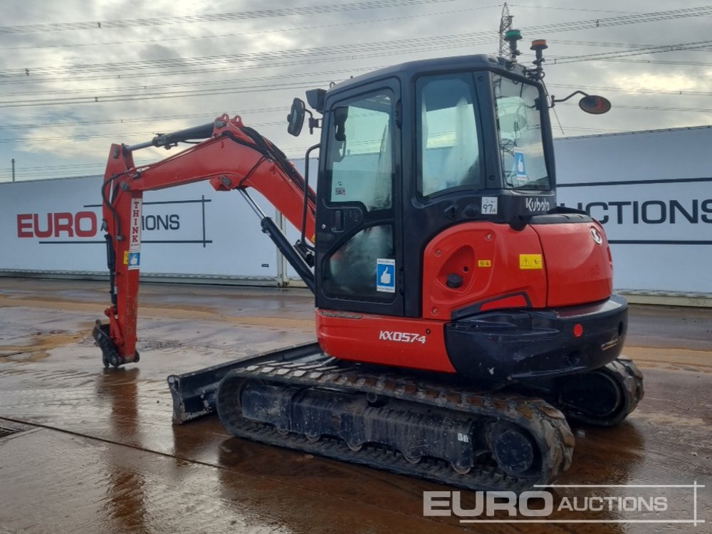 2015 Kubota KX57-4 - Mini excavator: picture 3 2015 Kubota KX57-4 - Mini excavator: picture 3