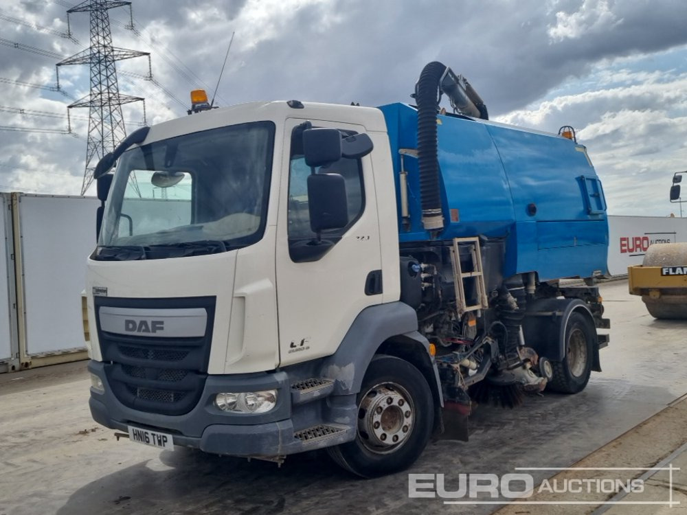 2016 DAF LF220 - Road sweeper: picture 1 2016 DAF LF220 - Road sweeper: picture 1