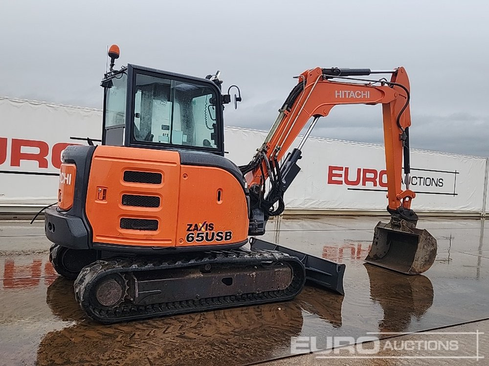 2016 Hitachi ZX65USB-5A CLP - Mini excavator: picture 5 2016 Hitachi ZX65USB-5A CLP - Mini excavator: picture 5