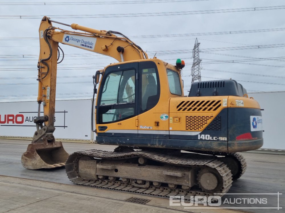 2016 Hyundai R140-9A - Crawler excavator: picture 3 2016 Hyundai R140-9A - Crawler excavator: picture 3