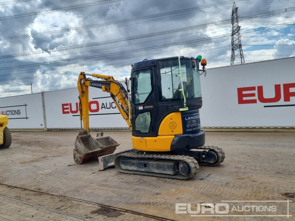 2016 Komatsu PC30MR-3 - Mini excavator: picture 3 2016 Komatsu PC30MR-3 - Mini excavator: picture 3