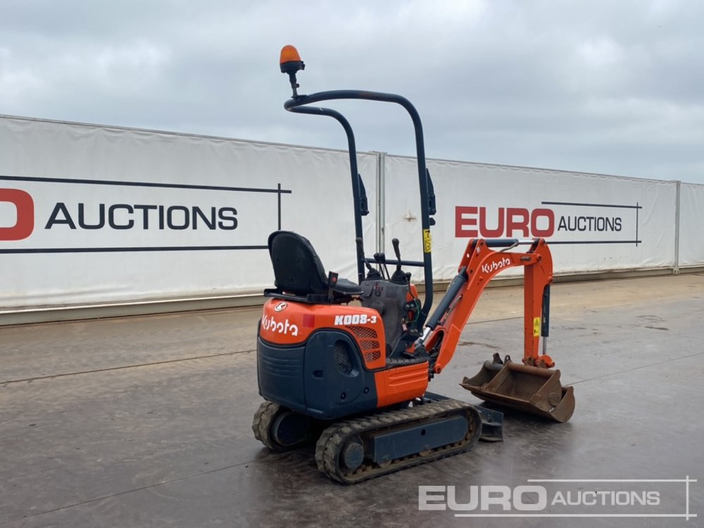 2016 Kubota K008-3 - Mini excavator: picture 5 2016 Kubota K008-3 - Mini excavator: picture 5