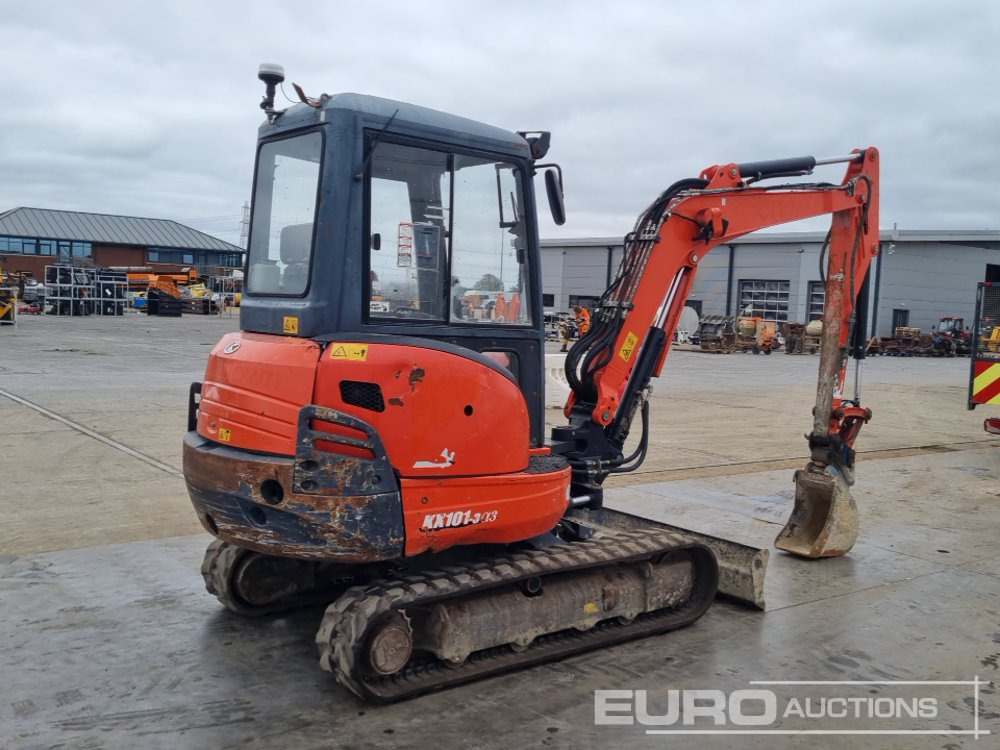 2016 Kubota KX101-3A3 - Mini excavator: picture 5 2016 Kubota KX101-3A3 - Mini excavator: picture 5
