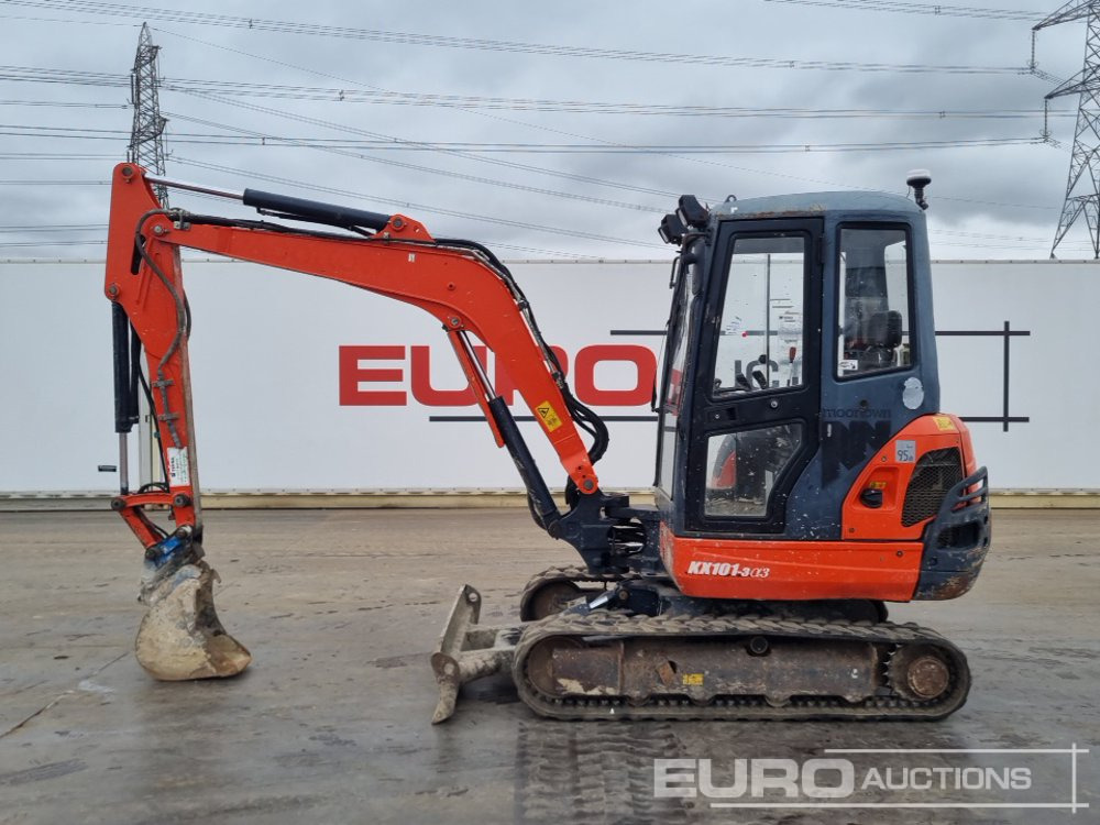2016 Kubota KX101-3A3 - Mini excavator: picture 2 2016 Kubota KX101-3A3 - Mini excavator: picture 2