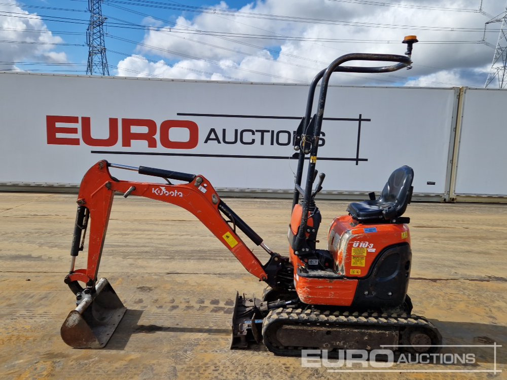 2016 Kubota U10-3 - Mini excavator: picture 2 2016 Kubota U10-3 - Mini excavator: picture 2