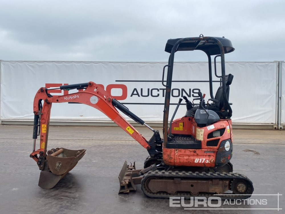 2016 Kubota U17-3CL - Mini excavator: picture 2 2016 Kubota U17-3CL - Mini excavator: picture 2